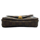 ルイ・ヴィトン LOUIS VUITTON ラブロックポシェットメティスMM M44366 ブラウン モノグラムキャンバス レディース ショルダーバッグ