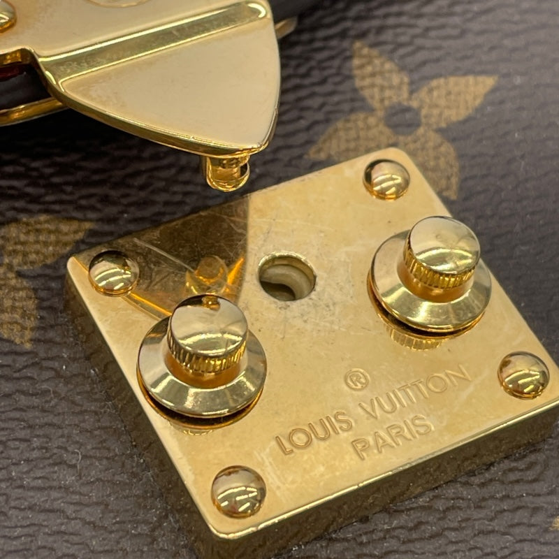 ルイ・ヴィトン LOUIS VUITTON ラブロックポシェットメティスMM M44366 ブラウン モノグラムキャンバス レディース ショルダーバッグ