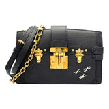 ルイ・ヴィトン LOUIS VUITTON トランククラッチ M53052 ブラック エピ レディース ショルダーバッグ