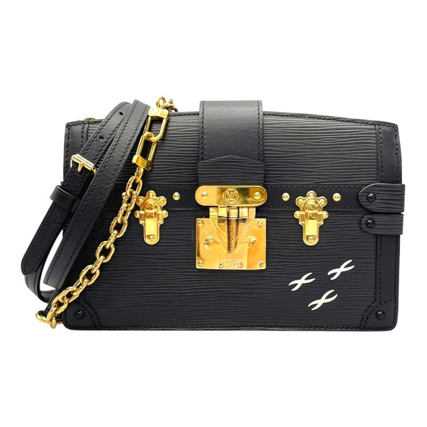 ルイ・ヴィトン LOUIS VUITTON トランククラッチ M53052 ブラック エピ レディース ショルダーバッグ