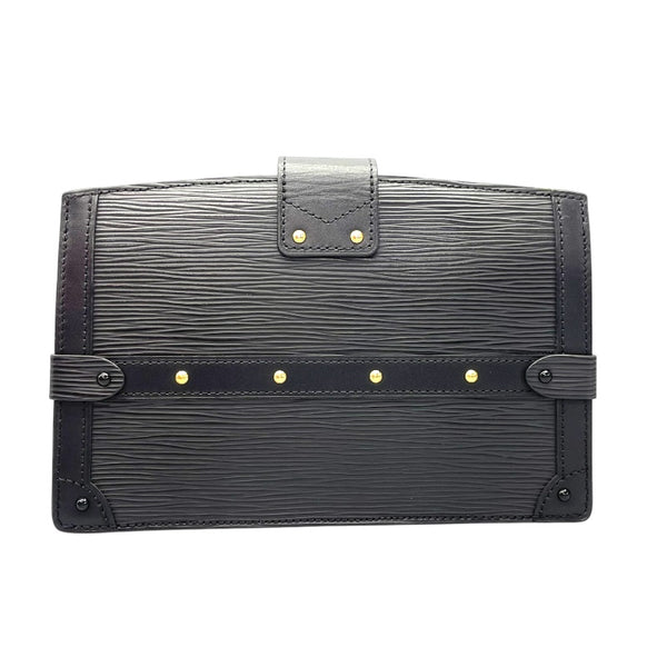 ルイ・ヴィトン LOUIS VUITTON トランククラッチ M53052 ブラック エピ レディース ショルダーバッグ