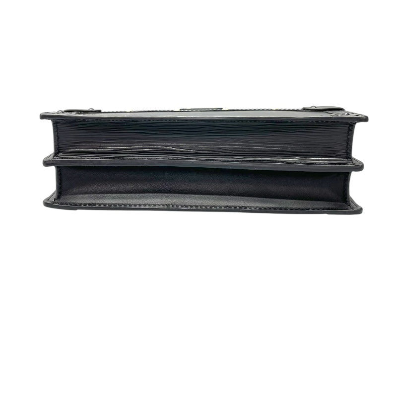 ルイ・ヴィトン LOUIS VUITTON トランククラッチ M53052 ブラック エピ レディース ショルダーバッグ