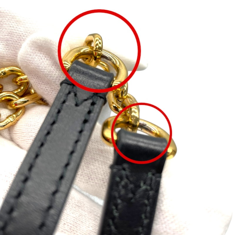 ルイ・ヴィトン LOUIS VUITTON トランククラッチ M53052 ブラック エピ レディース ショルダーバッグ