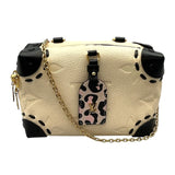 ルイ・ヴィトン LOUIS VUITTON プティット・マル M58518 ベージュ モノグラムアンプラント レディース ショルダーバッグ