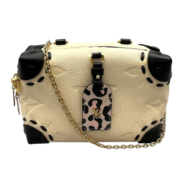 ルイ・ヴィトン LOUIS VUITTON プティット・マル M58518 ベージュ モノグラムアンプラント レディース ショルダーバッグ