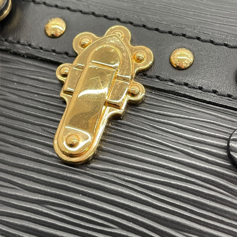 ルイ・ヴィトン LOUIS VUITTON トランククラッチ M53052 ブラック エピ レディース ショルダーバッグ