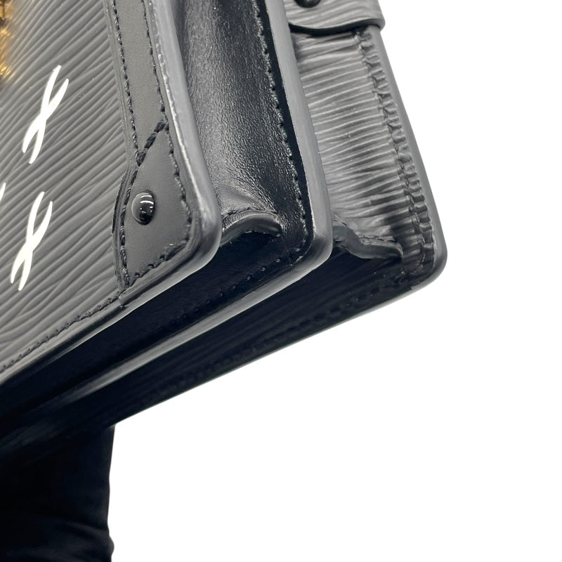 ルイ・ヴィトン LOUIS VUITTON トランククラッチ M53052 ブラック エピ レディース ショルダーバッグ