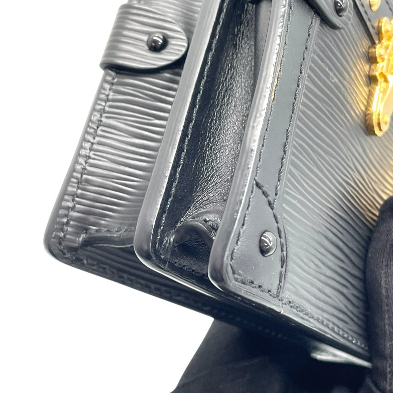 ルイ・ヴィトン LOUIS VUITTON トランククラッチ M53052 ブラック エピ レディース ショルダーバッグ