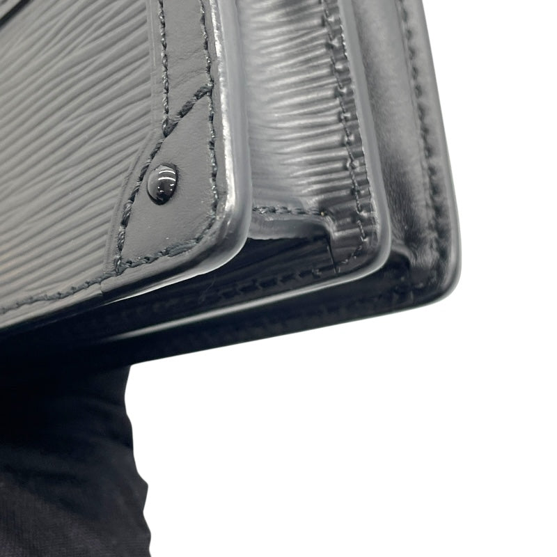 ルイ・ヴィトン LOUIS VUITTON トランククラッチ M53052 ブラック エピ レディース ショルダーバッグ