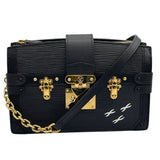 ルイ・ヴィトン LOUIS VUITTON トランククラッチ M53052 ブラック エピ レディース ショルダーバッグ