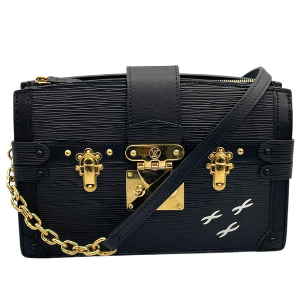 ルイ・ヴィトン LOUIS VUITTON トランククラッチ M53052 ブラック エピ レディース ショルダーバッグ
