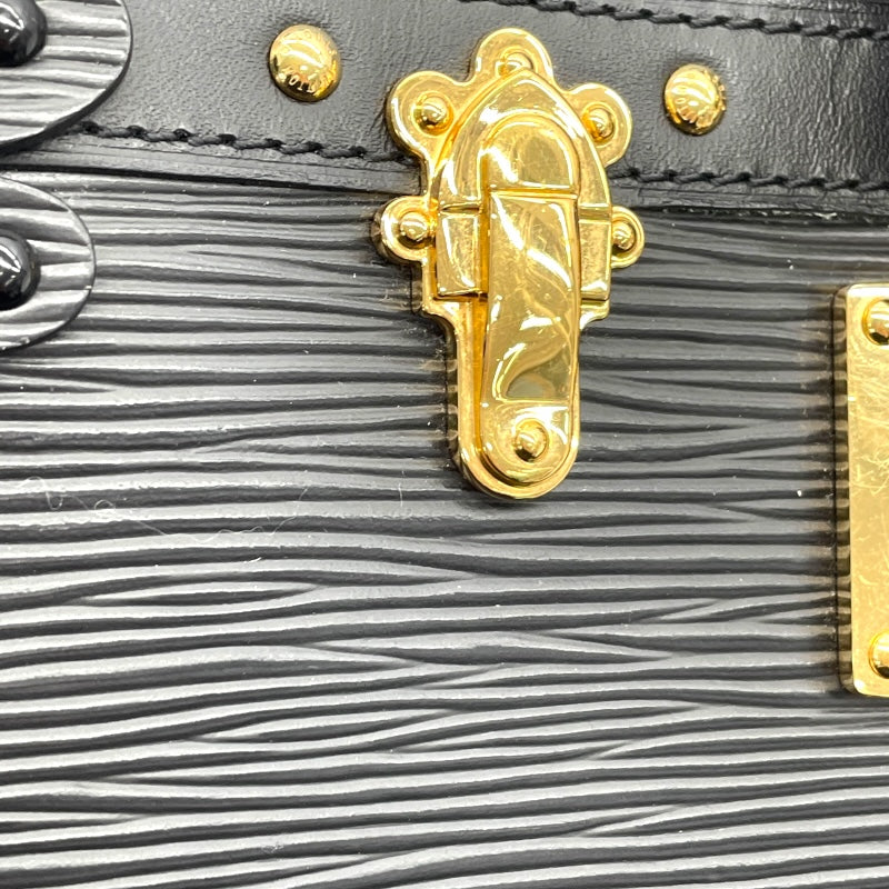 ルイ・ヴィトン LOUIS VUITTON トランククラッチ M53052 ブラック エピ レディース ショルダーバッグ