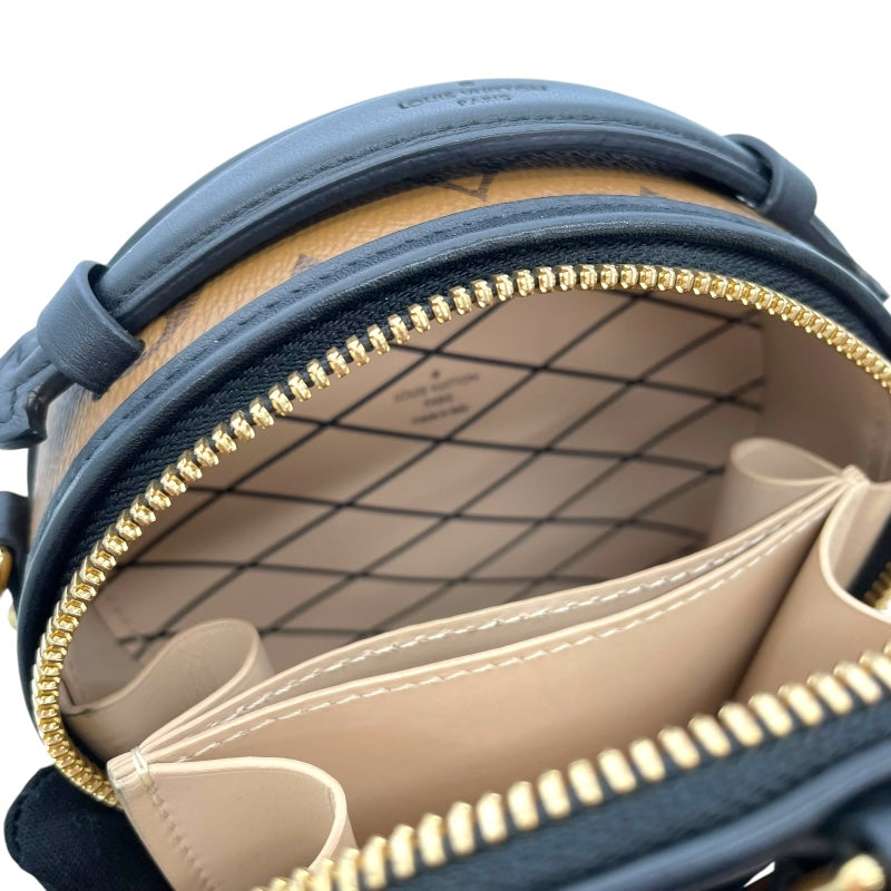 ルイ・ヴィトン LOUIS VUITTON ミニ ボワット シャポー M68276 ブラウン モノグラム レディース ショルダーバッグ