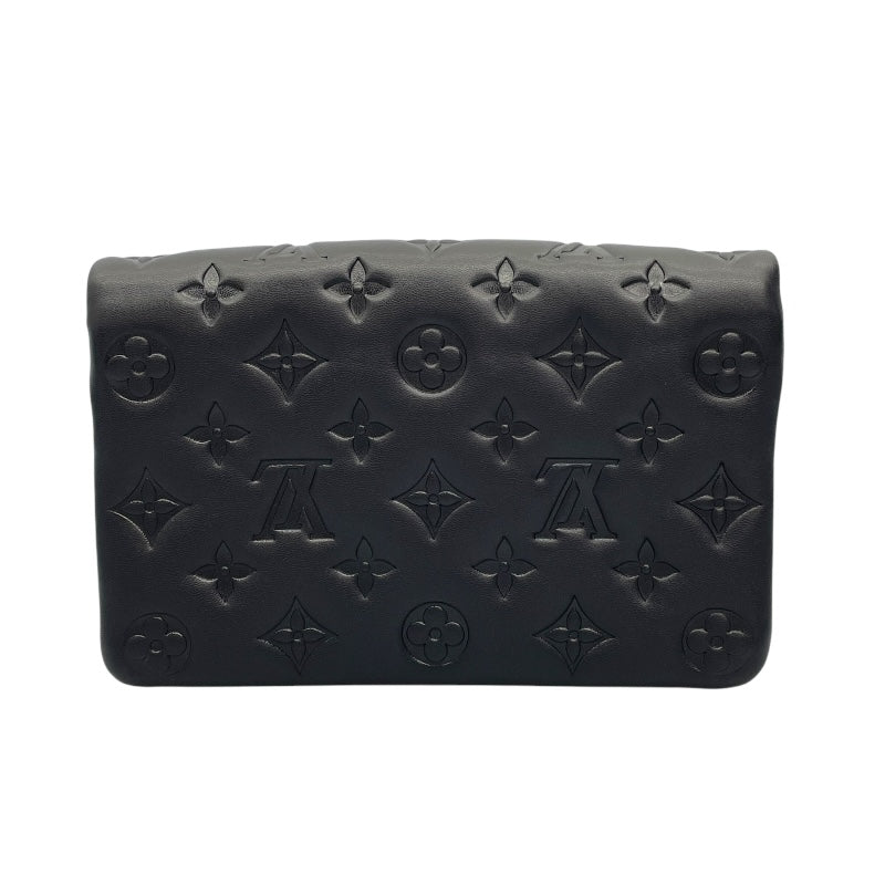 ルイ・ヴィトン LOUIS VUITTON ポシェットクッサン M82116 ブラック モノグラム レディース ショルダーバッグ