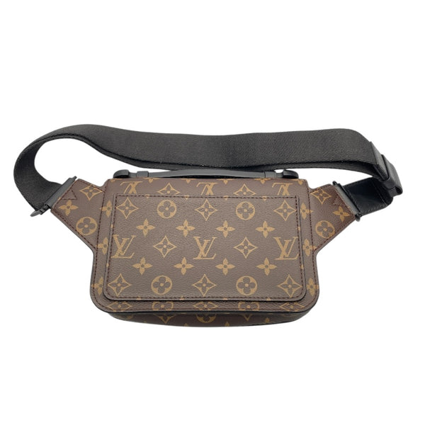 ルイ・ヴィトン LOUIS VUITTON Sロック スリングバッグ M45807 ブラウン モノグラム・マカサー メンズ ボディバッグ