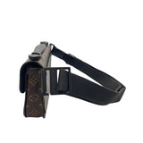 ルイ・ヴィトン LOUIS VUITTON Sロック スリングバッグ M45807 ブラウン モノグラム・マカサー メンズ ボディバッグ