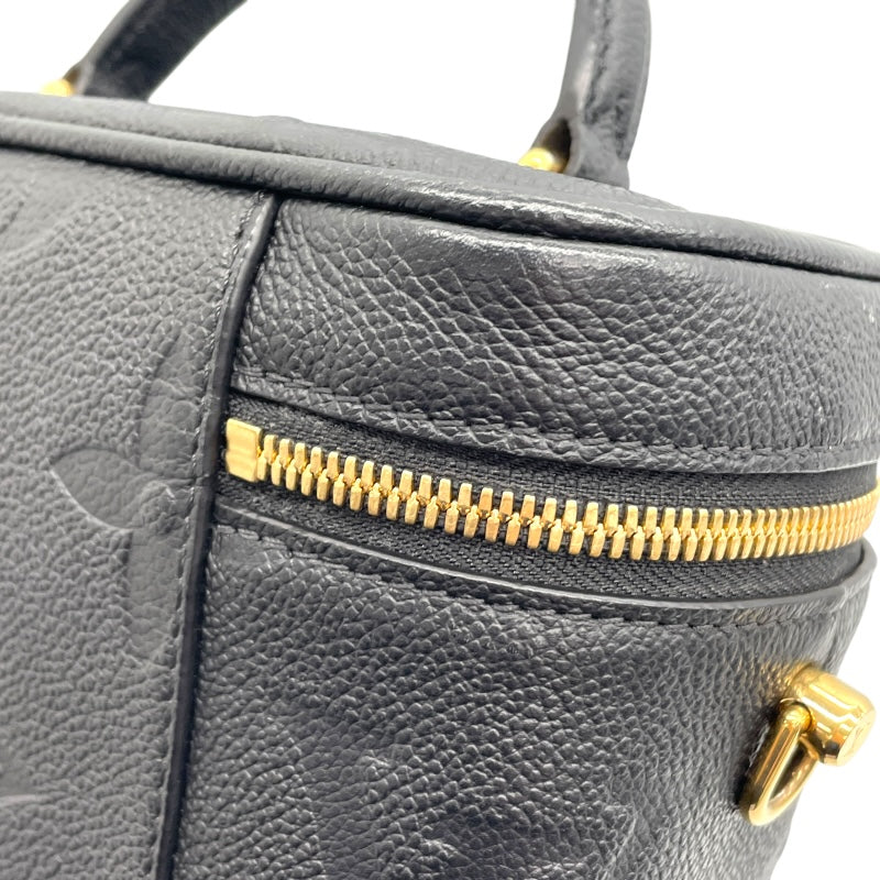 ルイ・ヴィトン LOUIS VUITTON ヴァニティ PM M45598 ブラック モノグラム レディース ハンドバッグ