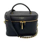 ルイ・ヴィトン LOUIS VUITTON ヴァニティ PM M45598 ブラック モノグラム レディース ハンドバッグ