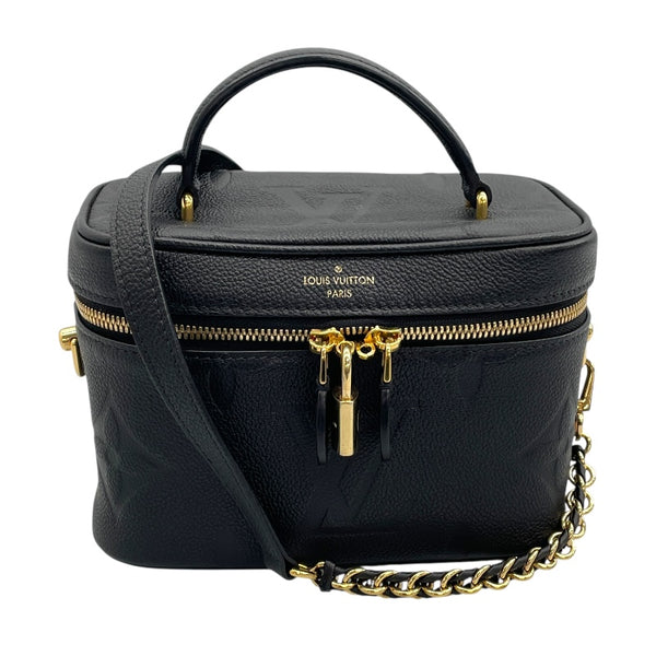 ルイ・ヴィトン LOUIS VUITTON ヴァニティ PM M45598 ブラック モノグラム レディース ハンドバッグ