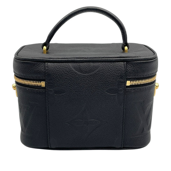 ルイ・ヴィトン LOUIS VUITTON ヴァニティ PM M45598 ブラック モノグラム レディース ハンドバッグ