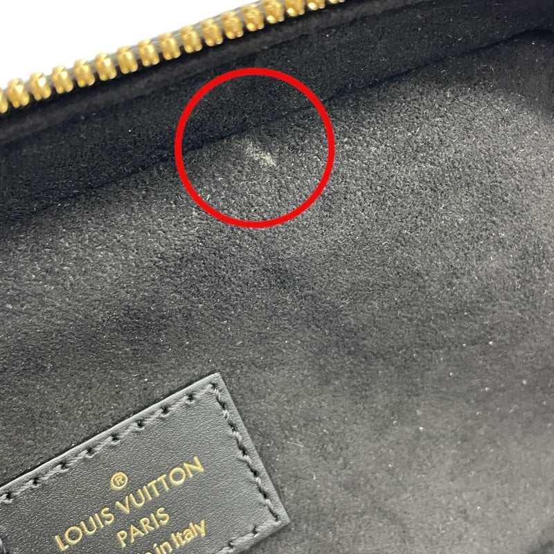 ルイ・ヴィトン LOUIS VUITTON ヴァニティ PM M45598 ブラック モノグラム レディース ハンドバッグ