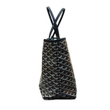 ゴヤール GOYARD サンルイPM ブラック ゴヤールディンキャンバス レディース トートバッグ