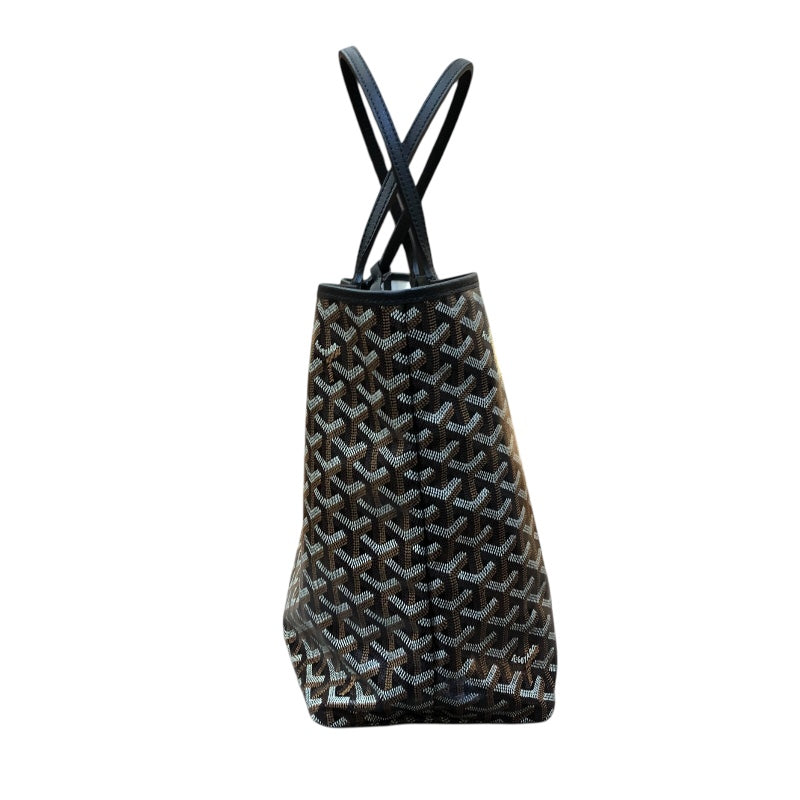 ゴヤール GOYARD サンルイPM ブラック ゴヤールディンキャンバス レディース トートバッグ