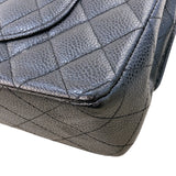 シャネル CHANEL マトラッセ25  A01112 ブラック シルバー金具 キャビアスキン レディース ショルダーバッグ