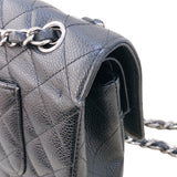 シャネル CHANEL マトラッセ25  A01112 ブラック シルバー金具 キャビアスキン レディース ショルダーバッグ