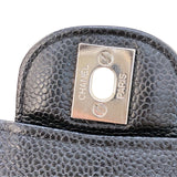シャネル CHANEL マトラッセ25  A01112 ブラック シルバー金具 キャビアスキン レディース ショルダーバッグ