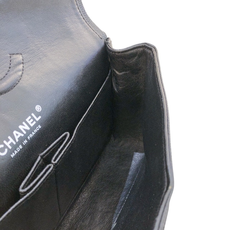 シャネル CHANEL マトラッセ25  A01112 ブラック シルバー金具 キャビアスキン レディース ショルダーバッグ