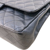 シャネル CHANEL マトラッセ25  A01112 ブラック シルバー金具 キャビアスキン レディース ショルダーバッグ