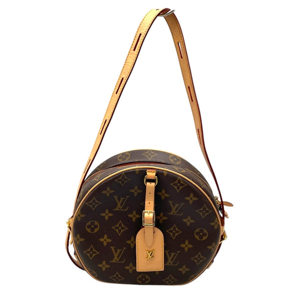 ルイ・ヴィトン LOUIS VUITTON ボワット シャポー スープル M52294 ブラウン モノグラム レディース ショルダーバッグ