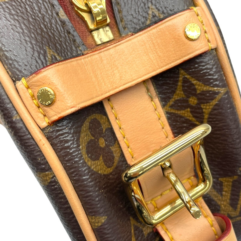 ルイ・ヴィトン LOUIS VUITTON ボワット シャポー スープル M52294 ブラウン モノグラム レディース ショルダーバッグ