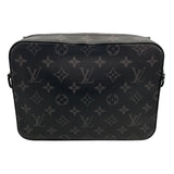 ルイ・ヴィトン LOUIS VUITTON スティーマーメッセンジャー M45585 ブラック モノグラムエクリプス メンズ ショルダーバッグ