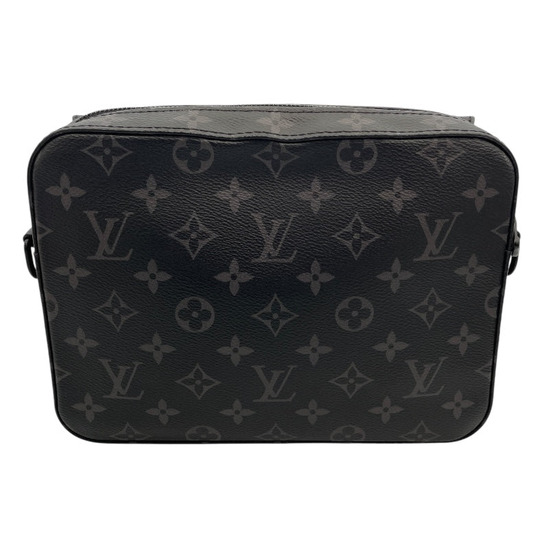 ルイ・ヴィトン LOUIS VUITTON スティーマーメッセンジャー M45585 ブラック モノグラムエクリプス メンズ ショルダーバッグ