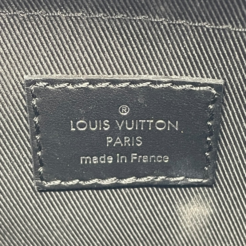 ルイ・ヴィトン LOUIS VUITTON スティーマーメッセンジャー M45585 ブラック モノグラムエクリプス メンズ ショルダーバッグ