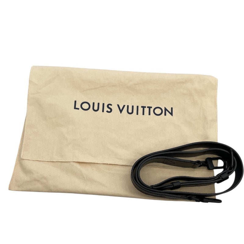 ルイ・ヴィトン LOUIS VUITTON スティーマーメッセンジャー M45585 ブラック モノグラムエクリプス メンズ ショルダーバッグ