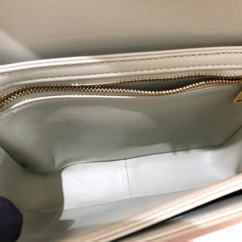 セリーヌ CELINE ティーントリオンフバッグ 188882 グリーン トリオンフキャンバス/カーフ レディース ショルダーバッグ