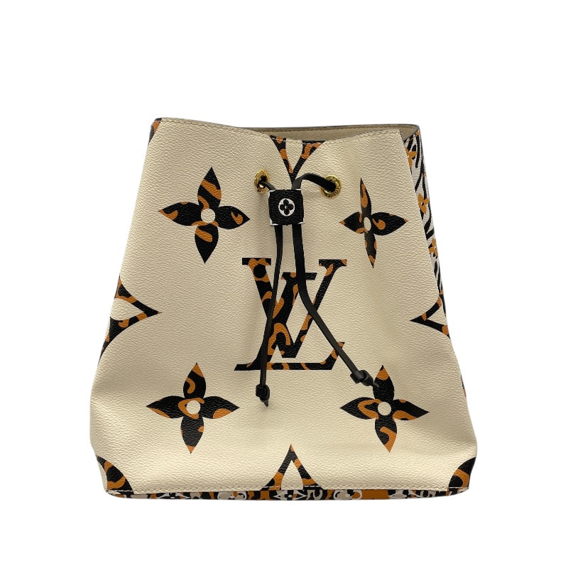 ルイ・ヴィトン LOUIS VUITTON ネオノエ M44679 ホワイト モノグラム・ジャングル レディース ショルダーバッグ