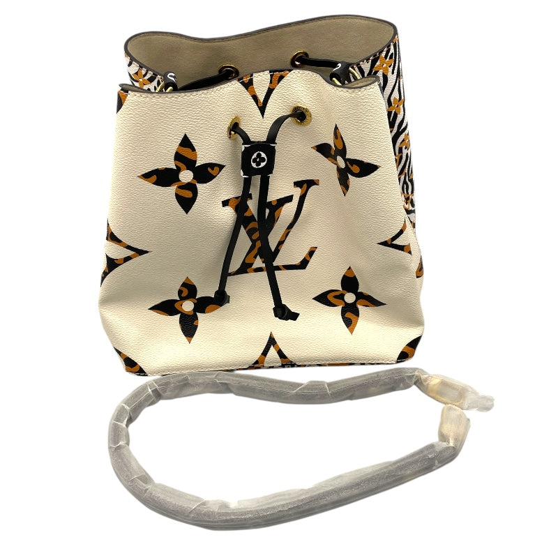 ルイ・ヴィトン LOUIS VUITTON ネオノエ M44679 ホワイト モノグラム・ジャングル レディース ショルダーバッグ