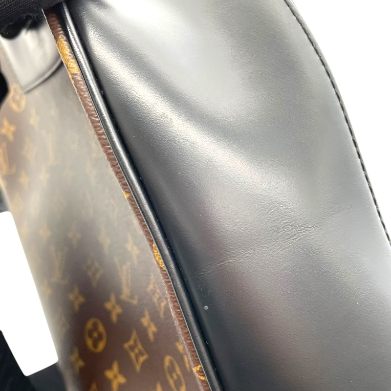 ルイ・ヴィトン LOUIS VUITTON ジョッシュ バックパック M45349 ブラウン モノグラム・マカサー ユニセックス リュック・デイパック