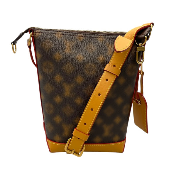 ルイ・ヴィトン LOUIS VUITTON ホーボー クルーザーPM M46241 ブラウン モノグラム・ディスイズノット レディース ショルダーバッグ