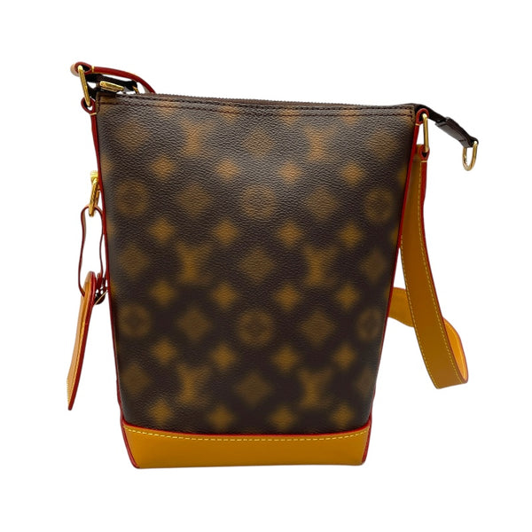 ルイ・ヴィトン LOUIS VUITTON ホーボー クルーザーPM M46241 ブラウン モノグラム・ディスイズノット レディース ショルダーバッグ