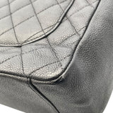 シャネル CHANEL GSTトートバッグ A50995 ブラック キャビアスキン レディース トートバッグ