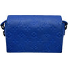 ルイ・ヴィトン LOUIS VUITTON スティーマー M82571 ブルー モノグラム・トリヨン メンズ ショルダーバッグ