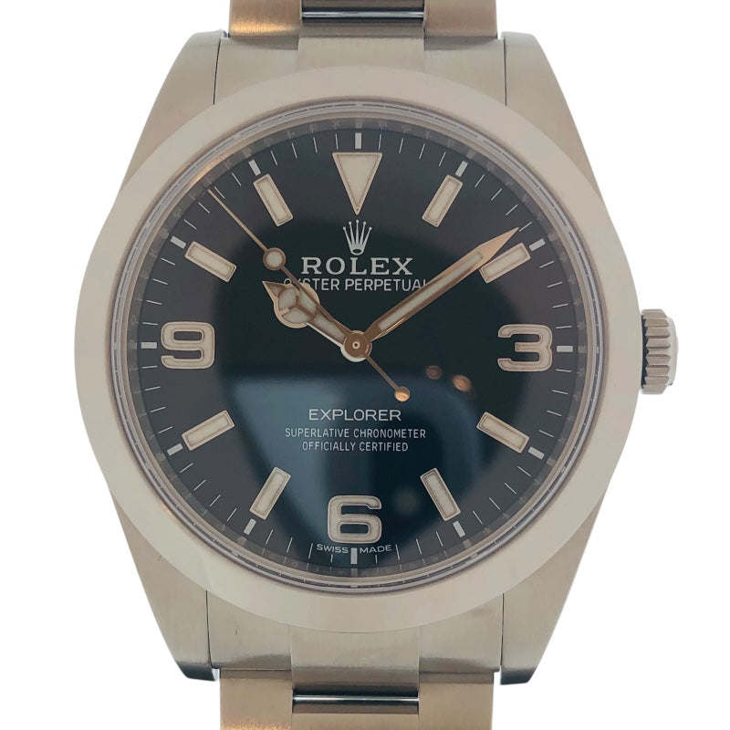 ロレックス ROLEX エクスプローラ―　EX１ 214270 SS メンズ 腕時計