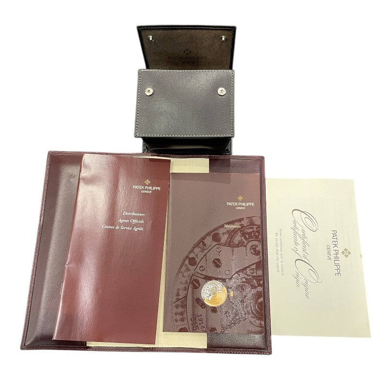 パテック・フィリップ PATEK PHILIPPE トゥエンティフォー 4910/20G-001 ブラック K18WG/ダイヤモンド クオーツ レディース 腕時計