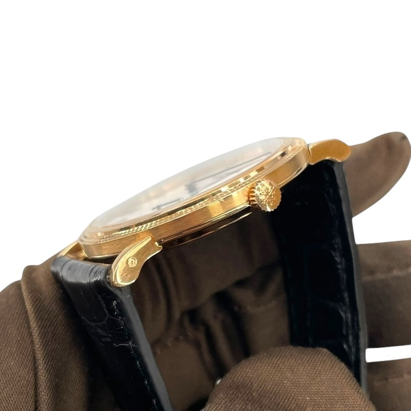パテック・フィリップ PATEK PHILIPPE カラトラバ 5119R ホワイト K18PG/革ベルト（社外品） 手巻き メンズ 腕時計