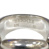 エルメス HERMES カシオペアリング シルバー ジュエリー